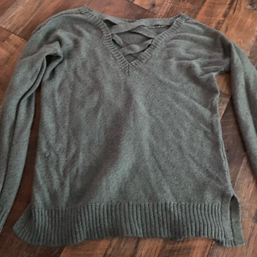 Army Green Sweater